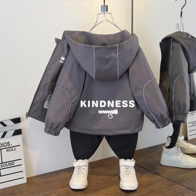 Boys Handsome Coat 2025 Spring Fall Children's Casual Jacket
