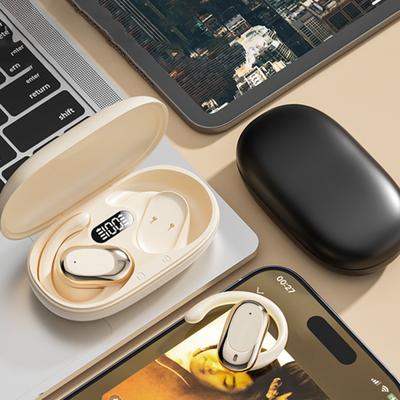 Bluetooth-compatible Wireless Earphones Deep Bass Stereo Sound Noise Reduction Waterproof Earbuds Sports Headphones