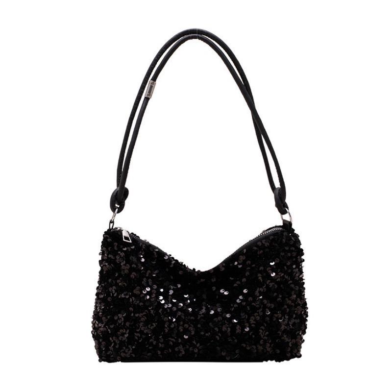 Versatile Casual Fashion Women's New Shoulder Messenger Bag Sequin Bag Spice Girl Bag