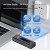 50M Portable HDMI Wireless Transmitter & Receiver with LED Screen - 1080P Extender