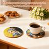 Diamond-painted Coasters Heat-Resistant Pot Non Slip Food Cup Coaster Insulation Pad Accessor Grade Kitchen Hot Holder D0T1