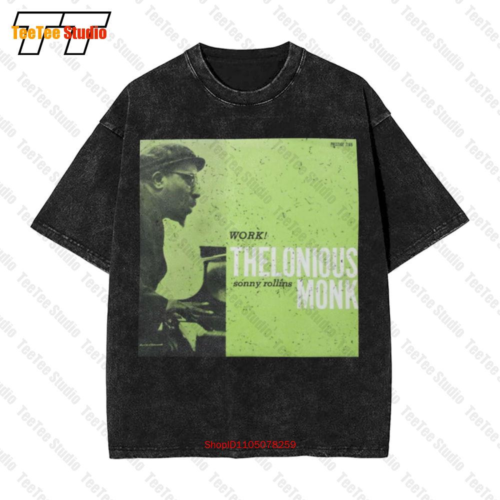 Thelonious Monk Work Jazz Vintage Oversized TShirt OZCK