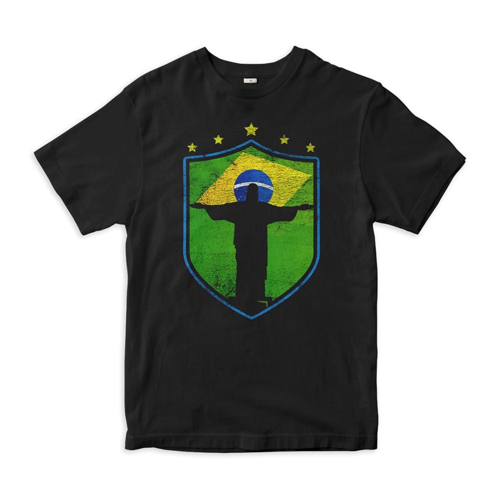 Brazil National Football Team T-Shirt, Men s and Women s Sizes (FOT-22892) 3XL