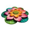 Yousheng 3D Sunflower Floral Plush Rug Non-Slip Backing Easy To Clean Various Sizes Living Room Rug Home Decor