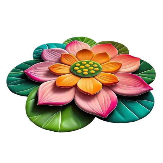 Yousheng 3D Sunflower Floral Plush Rug Non-Slip Backing Easy To Clean Various Sizes Living Room Rug Home Decor