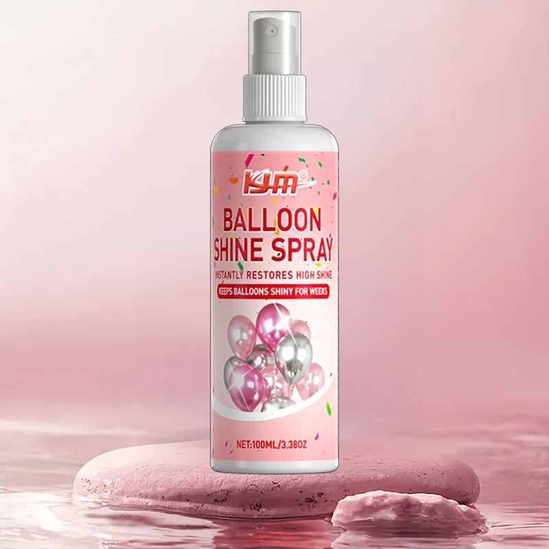 100ML Balloon Glitter Spray, Easy Latex Balloon Sparkle Effect, Instant Party Atmosphere Boost, Decoration Charm Enhancer