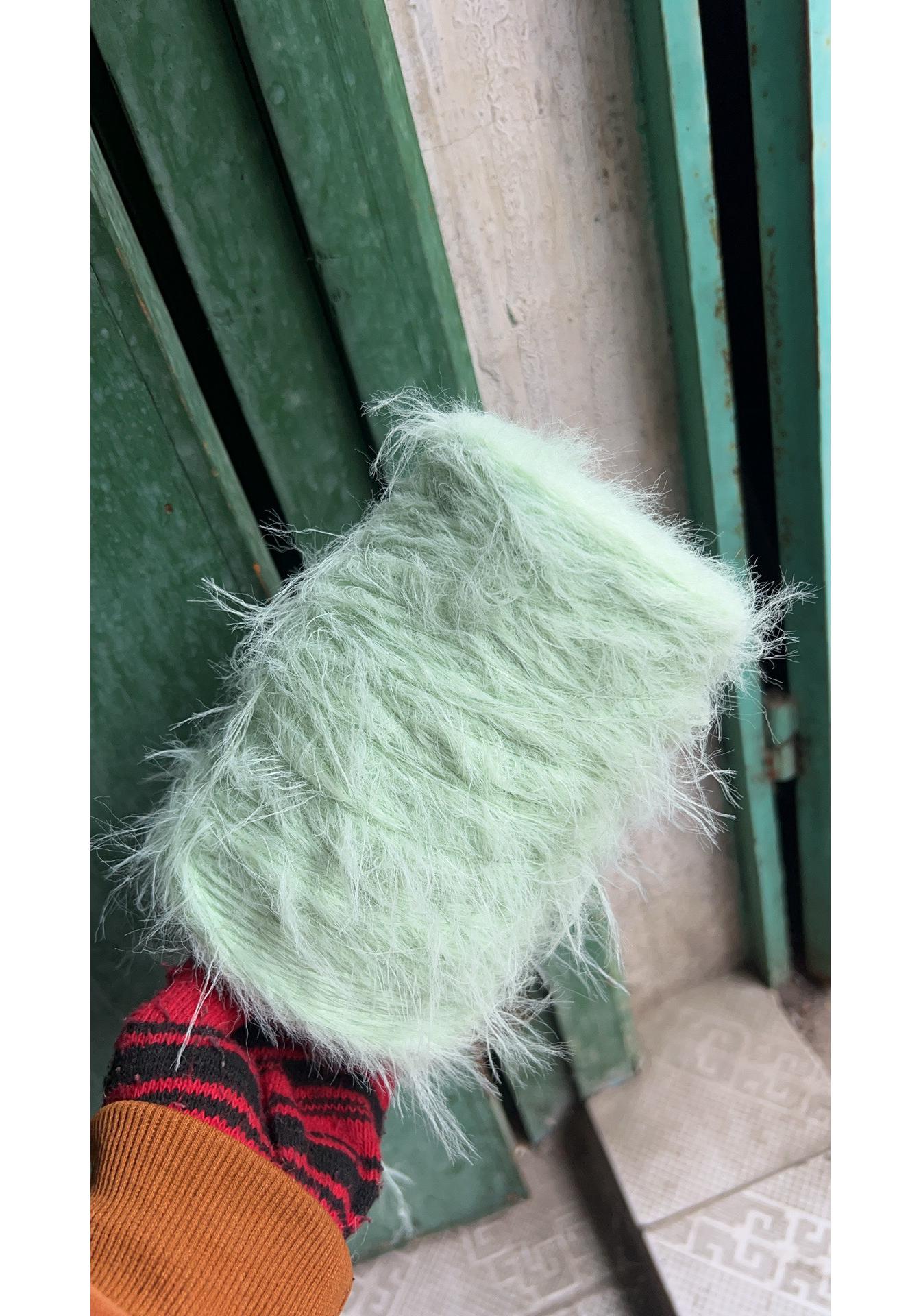 10cm Long-Haired Mink Yarn, Shed-Free