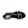 Valentino Rockstud Flache Sandalen 6w2s0h38 Pvs 0no