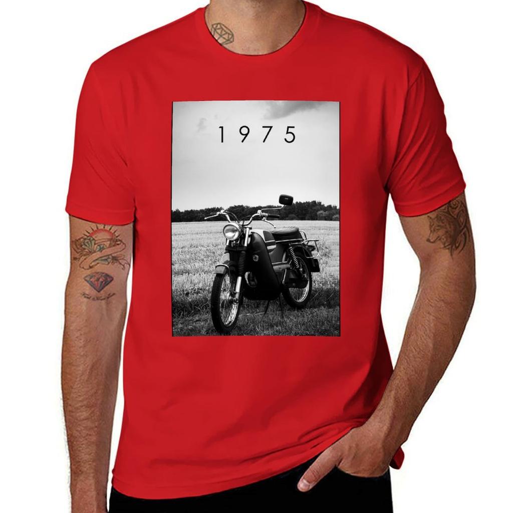 Kreidler Florett - 1975 T-Shirt Αστείο t-shirt αγόρια λευκά Ανδρικό t-shirt ρούχα anime ανδρικά γραφικά t-shirts αστεία