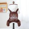 PETCIRCLE Pet Circle Dog Quad Pet Clothing Clothing Corduroy Good Friends Overalls Collection
