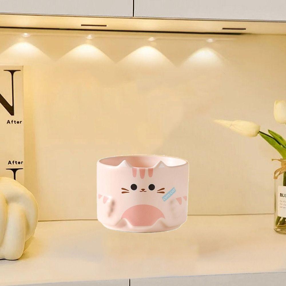 Ceramic Water Cup Cute Tea Drinking Cup Drinkware Cat Mark Cup Gift