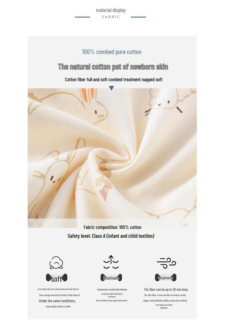 Spring-Summer Infant Pure Cotton Bodysuit: Tagless Newborn Romper for Crawling.