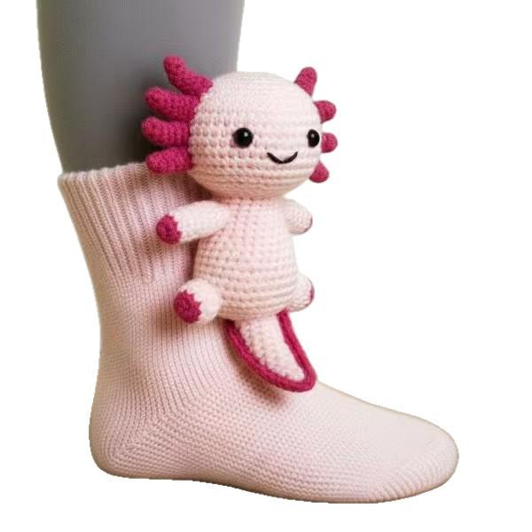 Cozy Christmas Animal Knit Socks for Winter