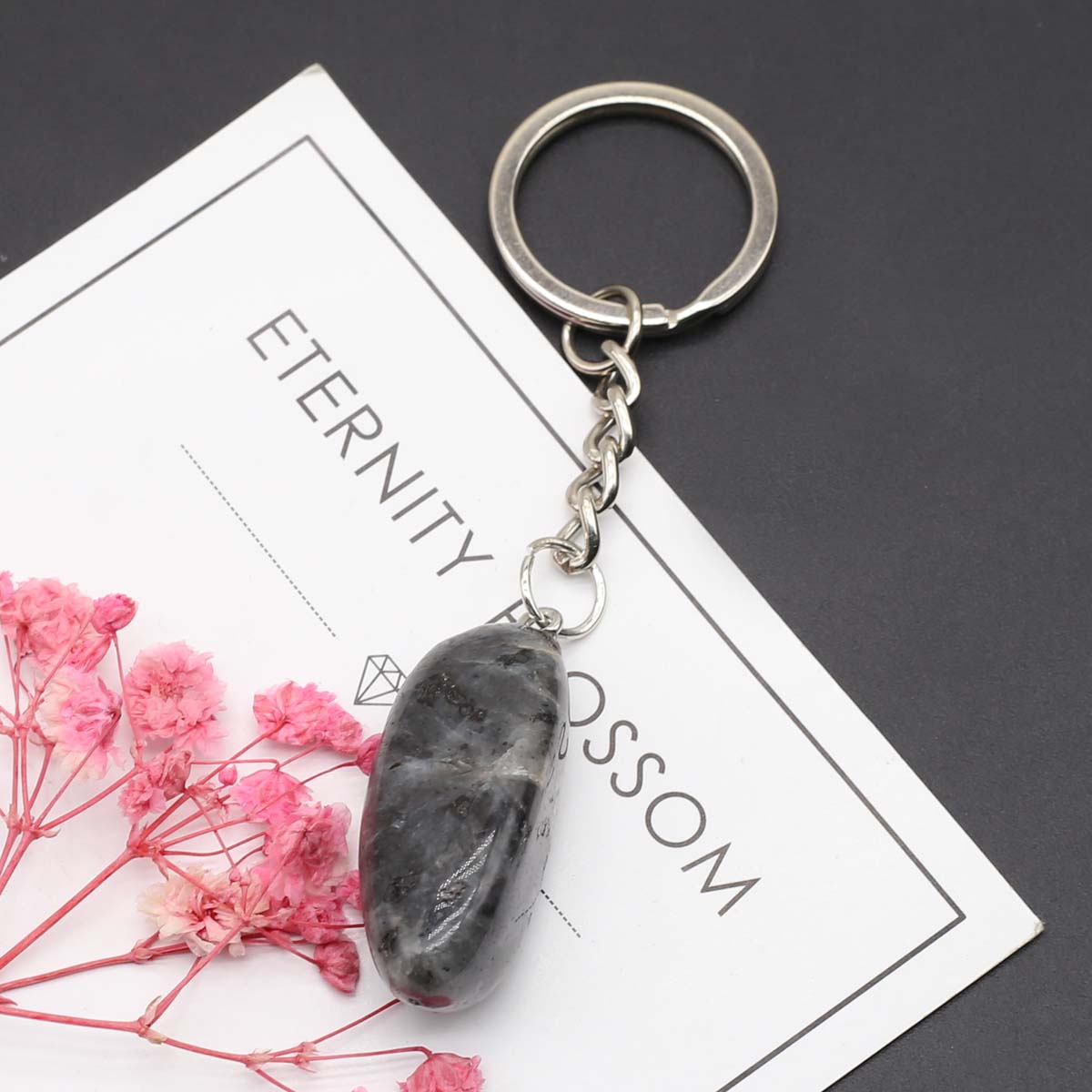 

Лидер продаж, персонализированный брелок из натурального камня, нерегулярный кулон, брелок унисекс для женщин и мужчин, ювелирные изделия, подарки 15x30-20x40mm