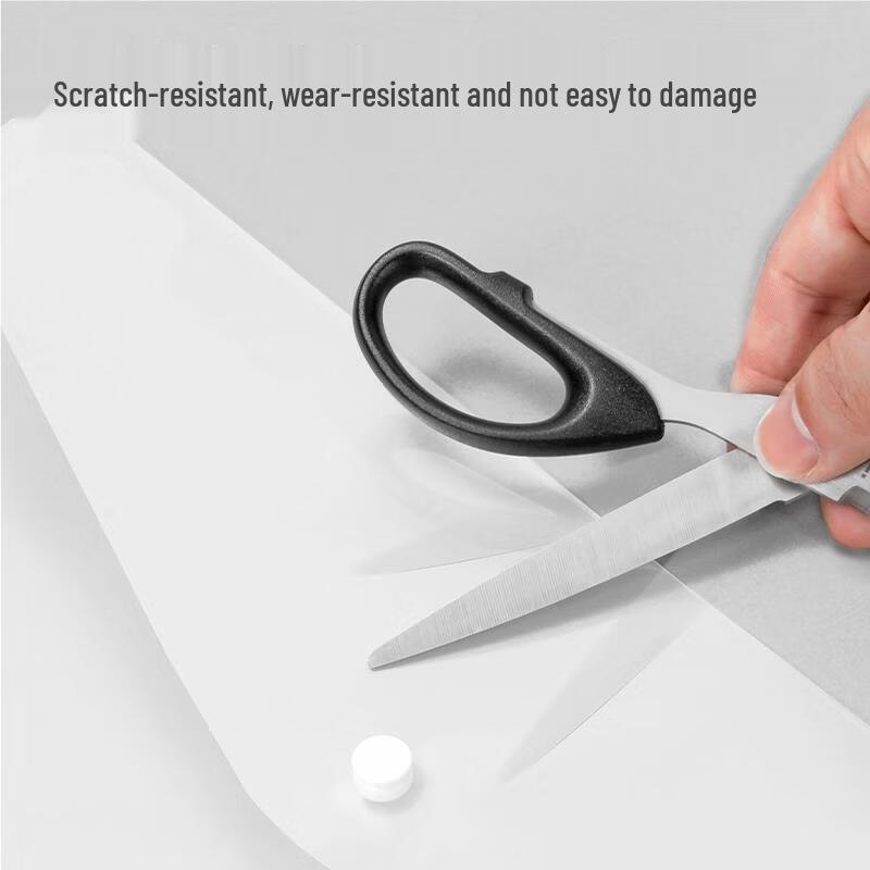 Deli A4 Transparent Snap File Folders, 50-Pack