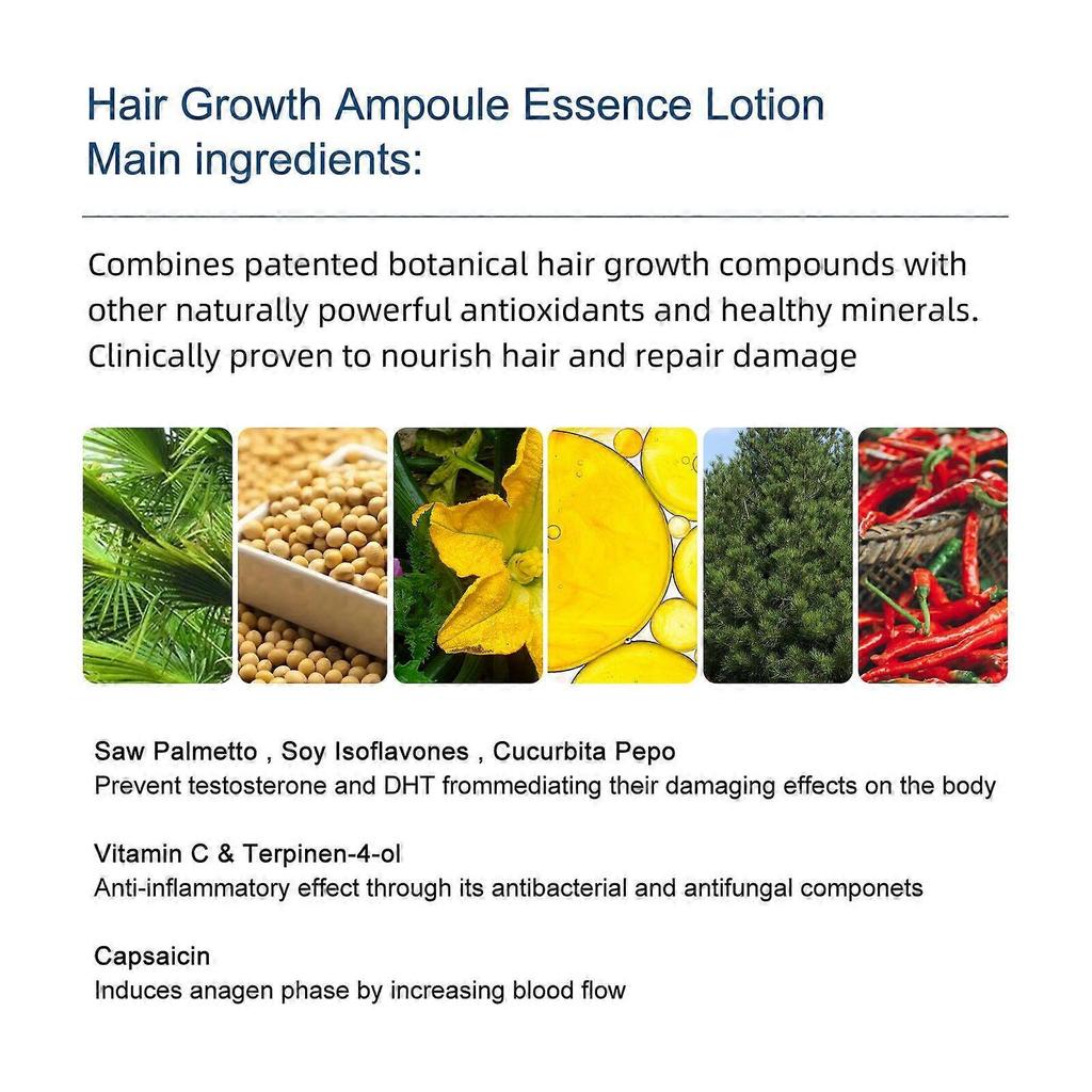 Jaysuing Hair Ampoule Essence Lotion - Thickens, Volumizes, Moisturizes, And Strengthens Hair