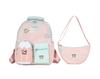 Schoolbag kindergarten schoolbag cartoon color matching middle and large class baby schoolbag preschool children backpack children's schoolbag