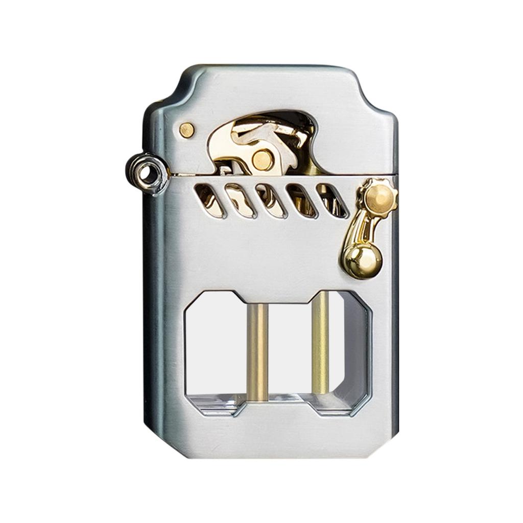 Metal Windproof Lighter – Portable Creative Lighter For Outdoor Use And Men's Gift