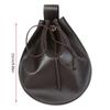 Medieval Faux Leather Belt Pouch,Portable Retro Renaissances Belt Bag Coin Purse Dices Bag for LARP,Halloween Cosplay