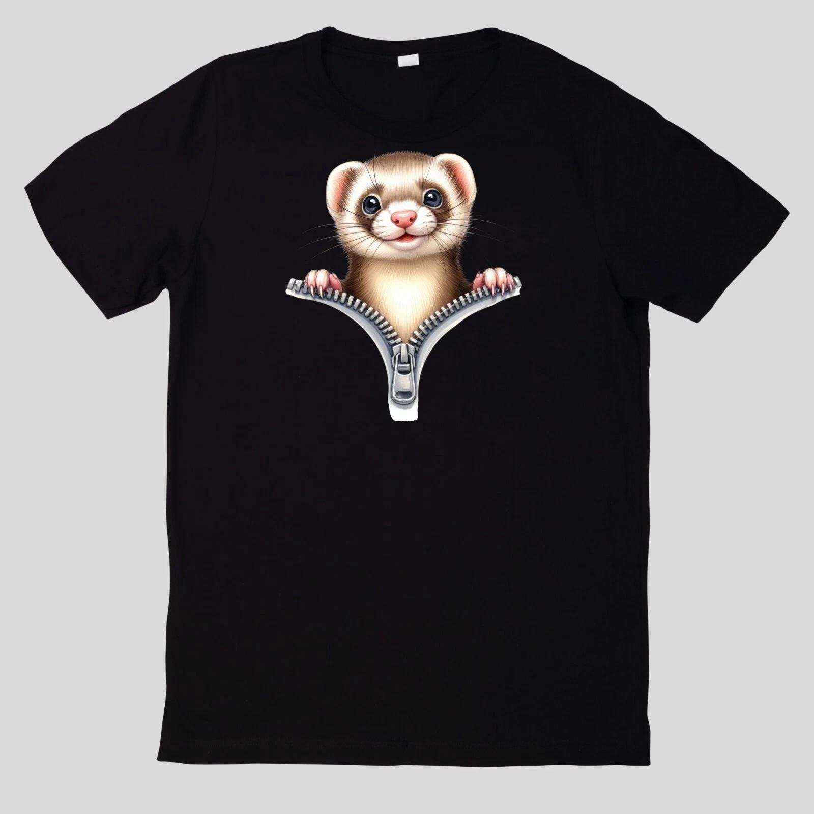 T-Shirt Niedliches Tier Baumwolle Fun Spaß Sprüche Lustig Cartoon XXXXL