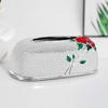 Luxury Rose Tissue Box for Home Living Room Restaurant Coffee Table Desktop Storage Light High Value Tissue Box