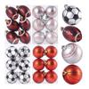 6pcs Four Sport Sports Theme Christmas Balls Plastic Xmas Tree Hanging Pendant  Home Christmas Decor