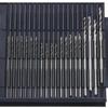 20Pcs HSS Twist Drill Bits Mini Straight Shank Twist Drill Bit with Plastic Box for Household