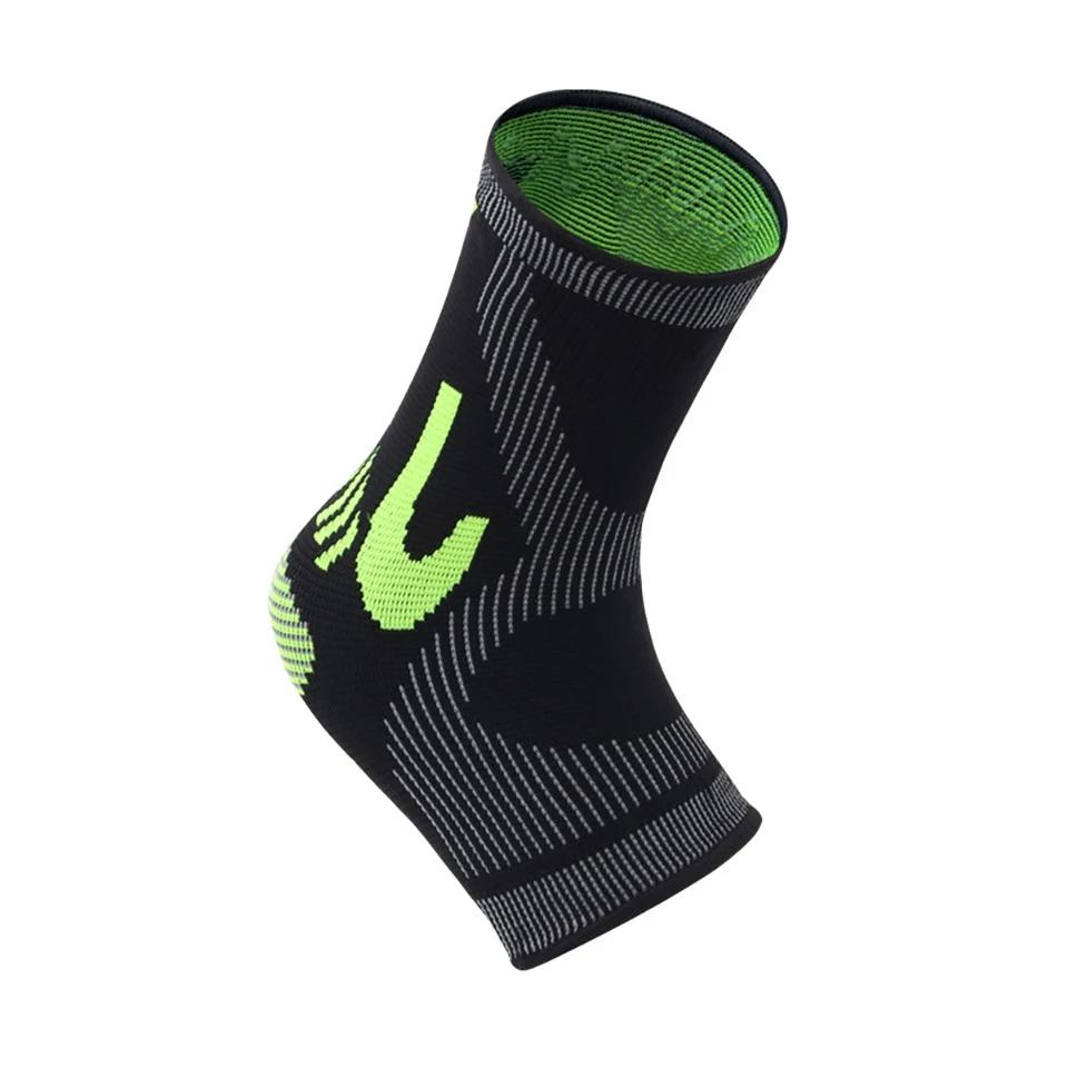 Loogeddl Sport Knitted Ankle Brace Anti Sprain Compression Support for Basketball Football Fitness