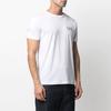 Emporio Armani EA7 SS21 Logo Print Cotton Short Sleeve T-Shirt Men tops White 3KPT85-PJM9Z-1100