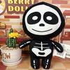 Cartoon Halloween Skull Doll Plush Toy Demon Doll Children'S Soothing Ragdoll Halloween Gift