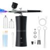 Portable Airbrush Kit Cordless Airbrush Pen 3 Pressure Settings Airbrush Makeup Tool for Nail Art & Cake Decorating