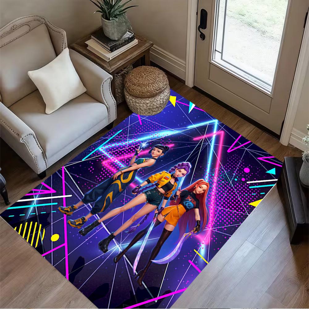 Bad Girls Club Floor Mat Design for Game Room Outdoor Foyer Decorate room Antislip Carpet Decorate Offices Birthday/Christmas Gift