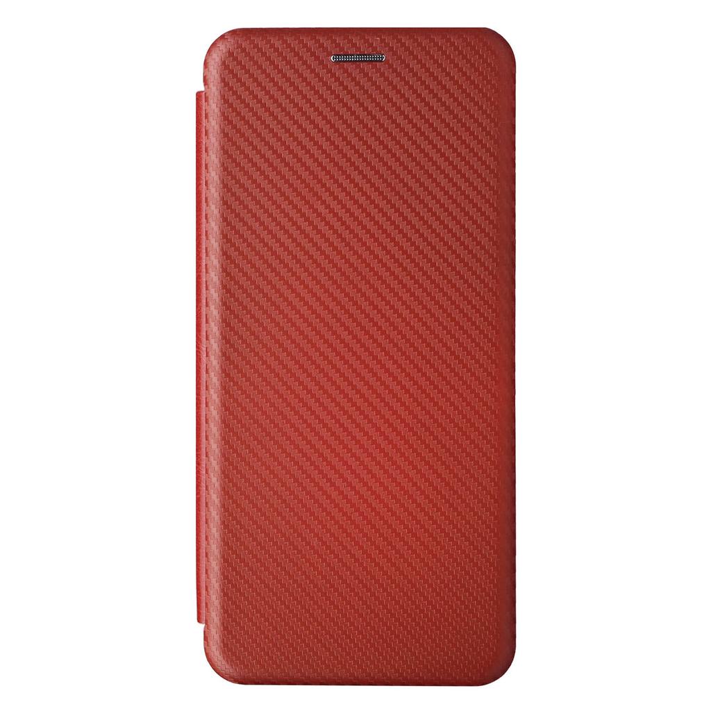 For Motorola Moto G35 5G Case Carbon Fiber Texture Drop-Proof PU Leather Phone Cover