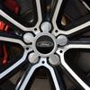AJD1 56mm 4Pcs Wheel Center Hubcap For Ford Focus Mondeo Edge Ecosport Ranger Fiesta Fusion Kuga Car Styling Logo Exterior Accessorie