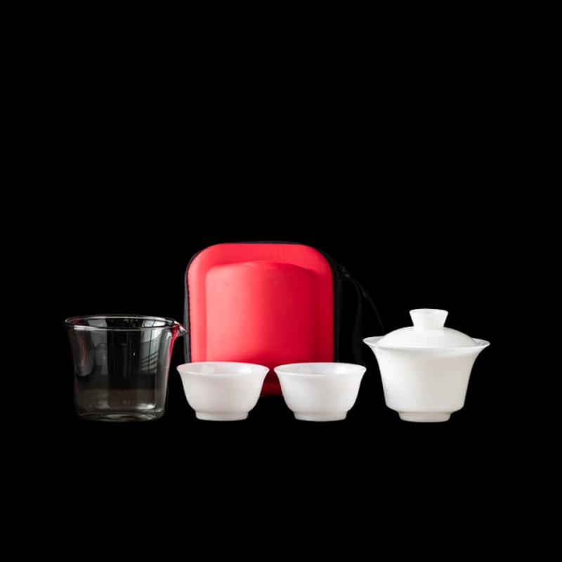 Hongyu Puyyu Jade Ceramic Tea Set