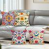 Mexican Ethnic Style Cushions Pillowcase Printed Polyester 45x45cm Throw Pillow Cover Decorative Sofa Cushion Pillowslip Decor