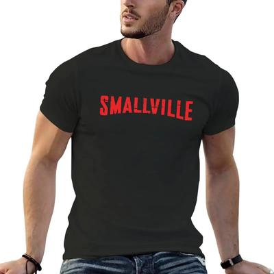 Neues Smallville T-Shirt Vintage Kleidung Sommer Oberteil T-Shirts für Herren Grafik