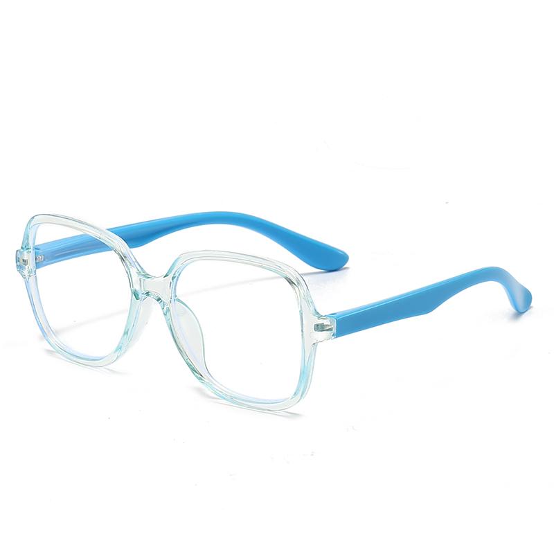 Anti-Blue Light Glasses Exquisite Square Children Eyewear Luxury Kid Eyeglasses Blue Light Blocking Boy Girl Computer Eyeglas