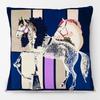 Fashion Multicolor Horse Head Cushion Covers Luxury Animals Sofa Decorative Pillows Case 45X45CM Decorative Pillows