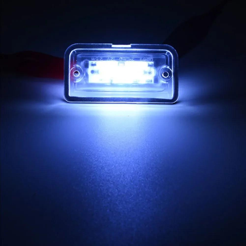 Lamp License Plate Lights C-Class W203 Sedan Energy Saving For Mercedes Low Consumption For Mercedes C-Class W203 Sedan