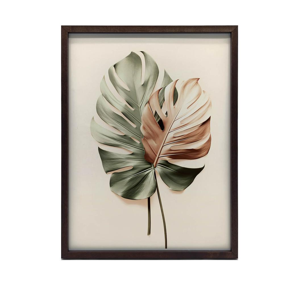 Monstera Miedziana Monstera Miedziana, 50X70 Cm, Bez Ramy, Płótno Premium Na Blejtramie