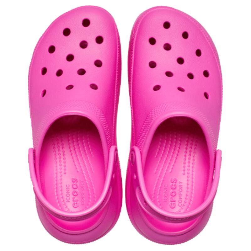 Crocs Crush Clog EVA Casual and Versatile 5.2cm Sandals Unisex Berry