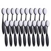 Soft Blending Brush Set: 5/10/20 Pieces, Ideal for DIY Crafts, Painting, and Makeup Application.
