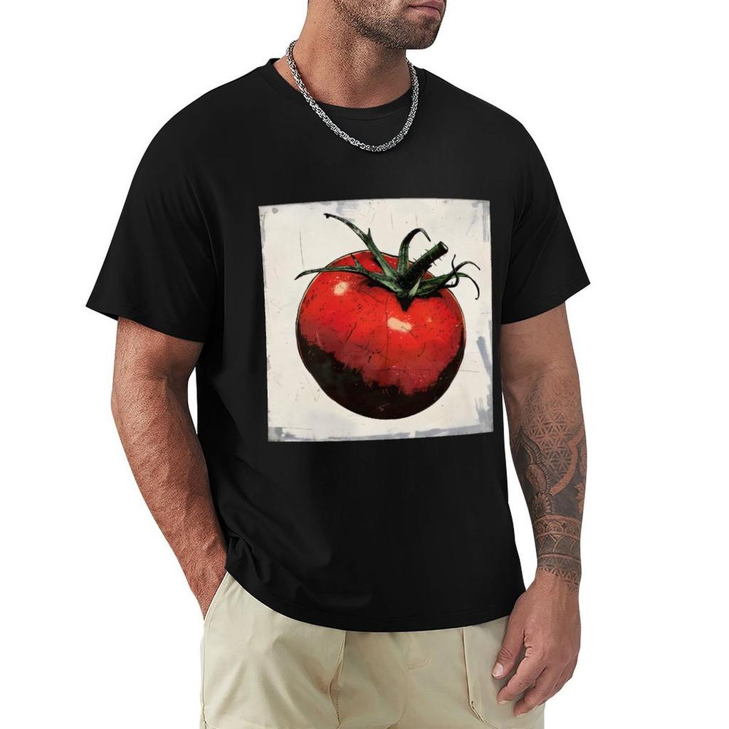 Tomato Iii Tshirt Basic Daily Outfit Short Sleeve Tee