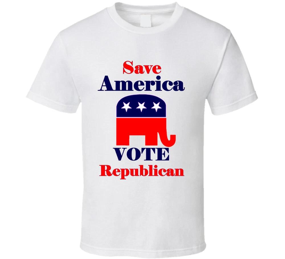 Save America Vote Republican Maga Conservative Election Gift T Shirt 3XL