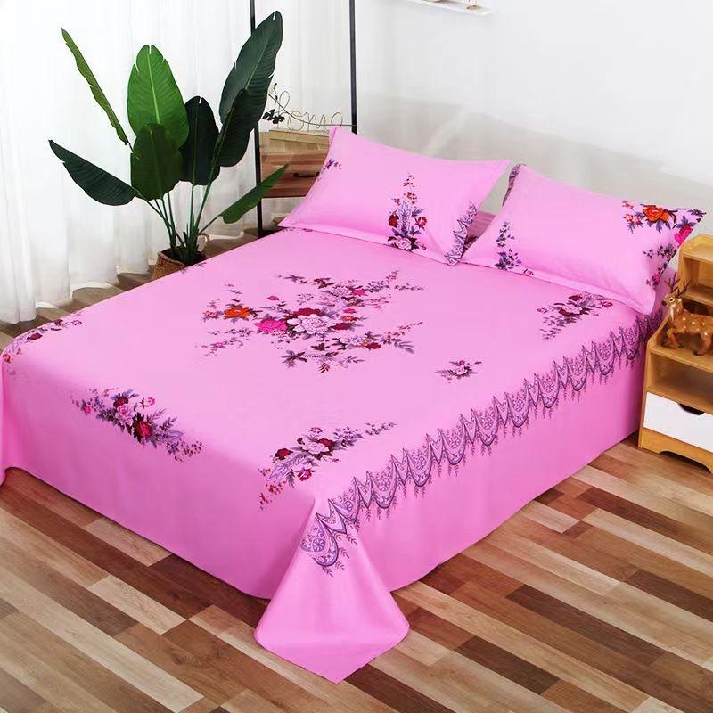 

Shanghai Traditional Vintage Bed Sheets Quilt Cover Four-Piece Set Dormitory Bed Sheet 90x110cm small Bed Sheets National powder