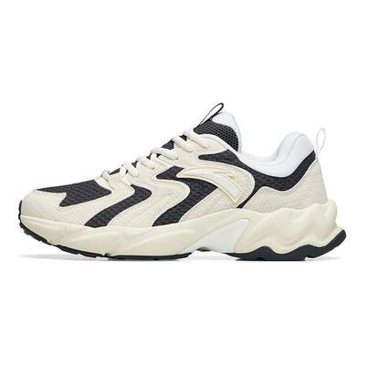 Bequeme Vielseitige Retro Low-Top Laufschuhe Herren Sneaker Grau Weiß 912245596-4