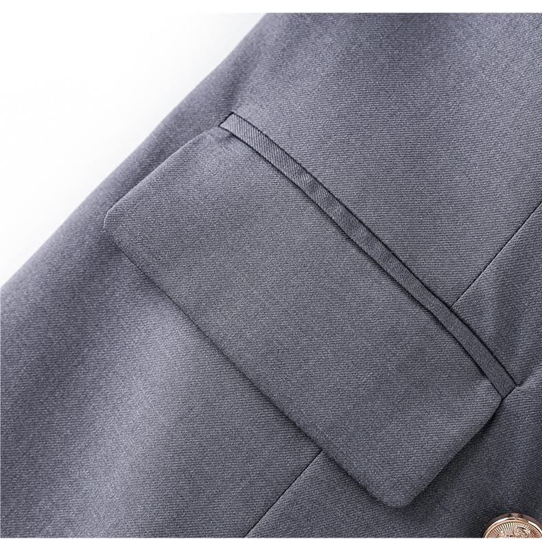 Shenzhen Nanyou Women's Double-Breasted Short Professional OL Suit Dress