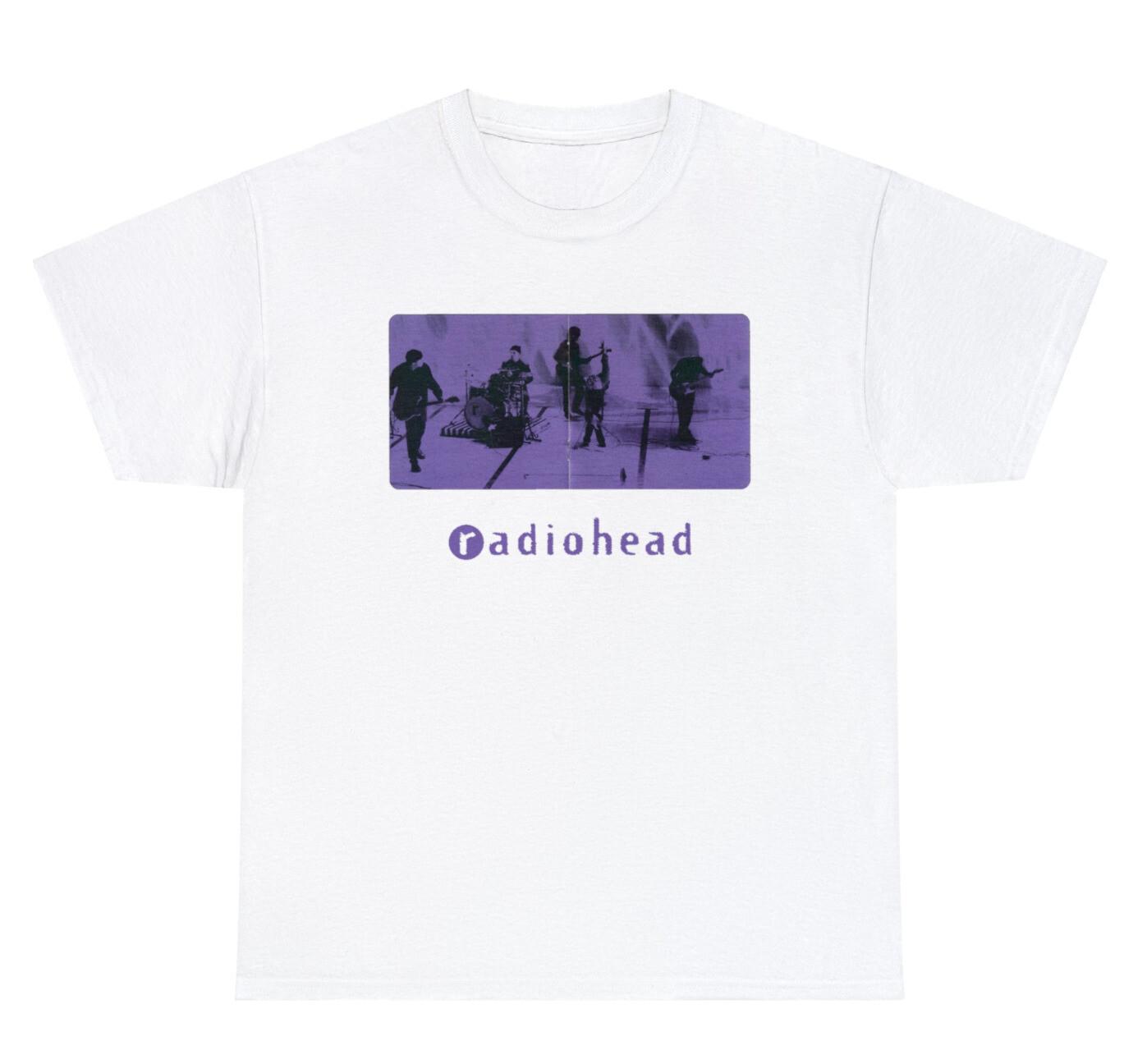 Radiohead Band T-shirt Electronic 90s Emo rock Brand New With Tags Gildan Tee XXXXL