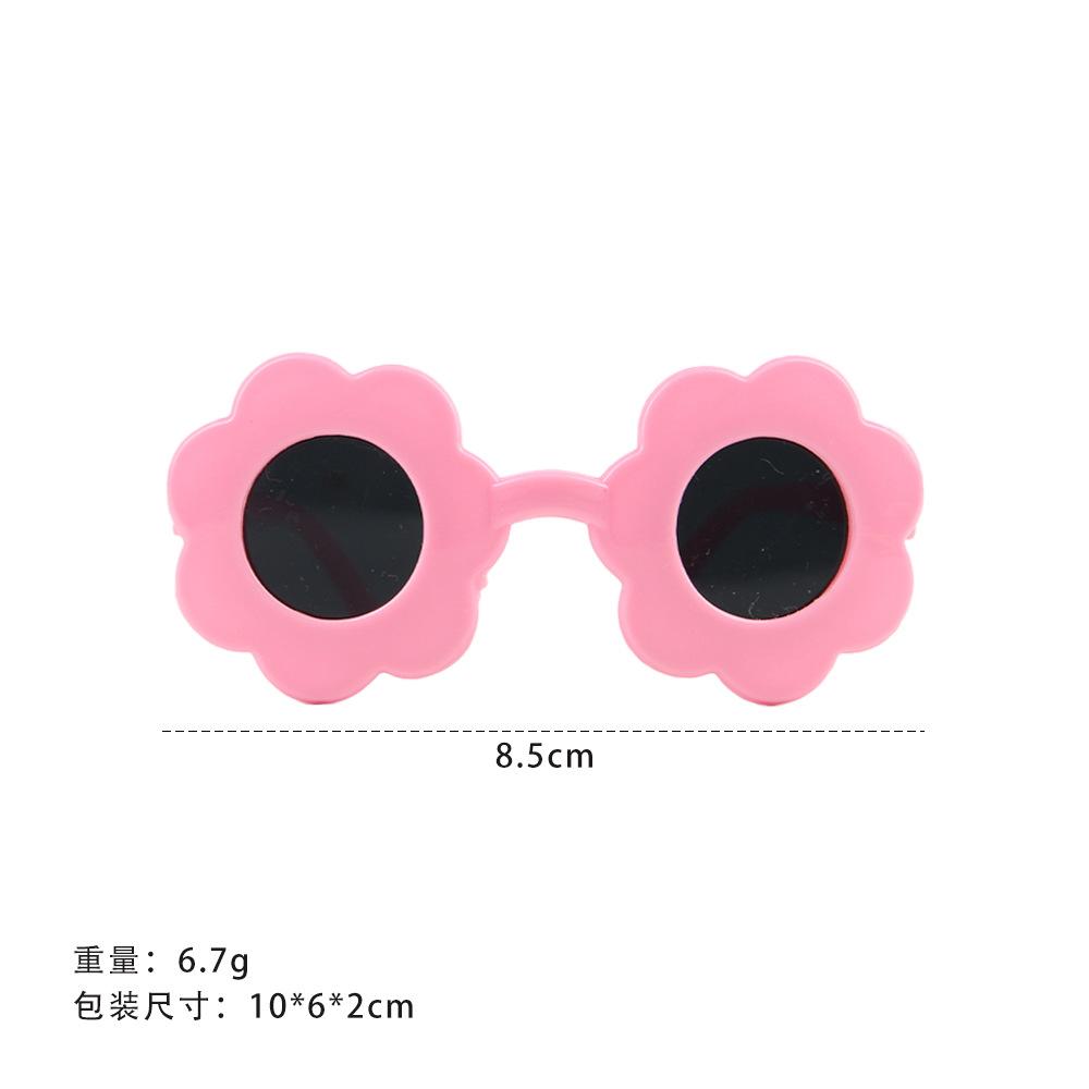 New dog headgear glasses cute pet Christmas funny glasses heart-shaped cat sunglasses pet glasses